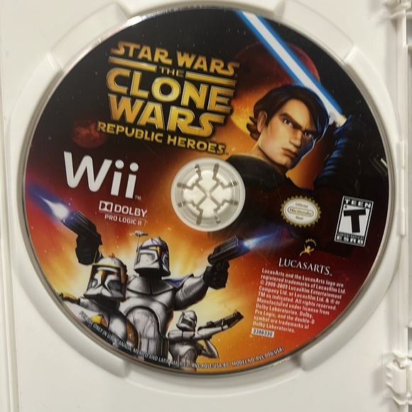 5 for $60 - Star Wars: The Clone Wars - Republic Heroes for Wii - Picture 2 of 3